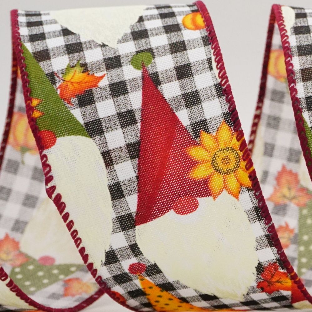 Ruban de gnome d'automne adorable