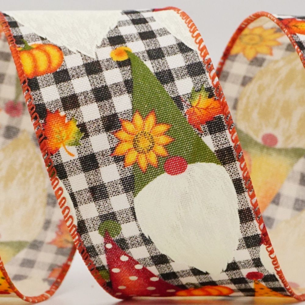 Ruban de gnome d'automne adorable