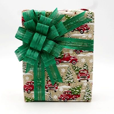 17 लूप्स और 4 टेल्स रिबन बॉक्स बो_बीडब्ल्यू668-2