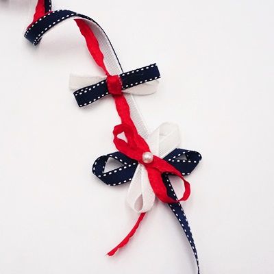 Youth Style Stitched Grosgrain Ribbon Set