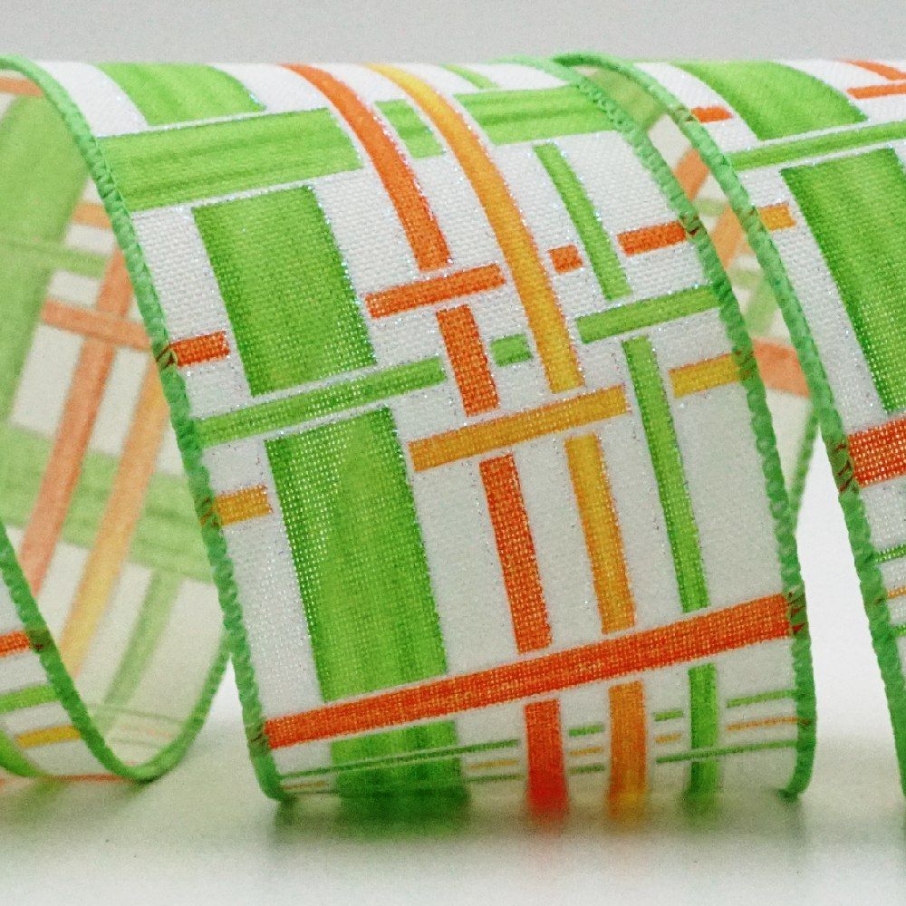 Colorful Vertical Lines Ribbon