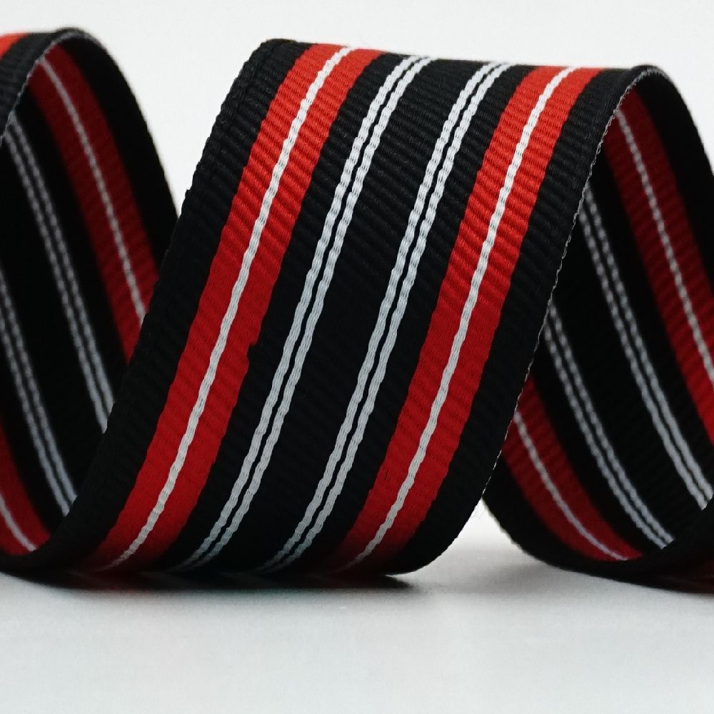 Fashion Bright & Dark Stripe Ribbon