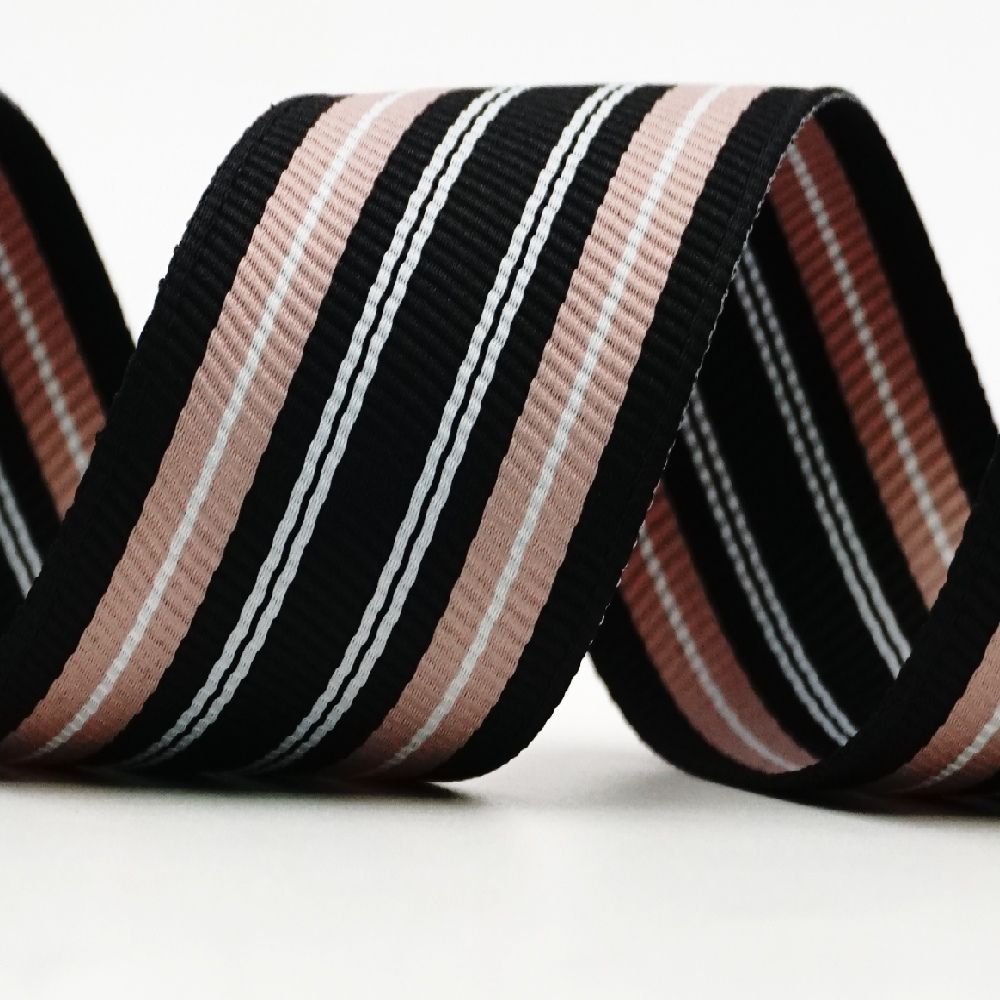 Mode Heldere &amp; Donkere Gestreepte Lint
