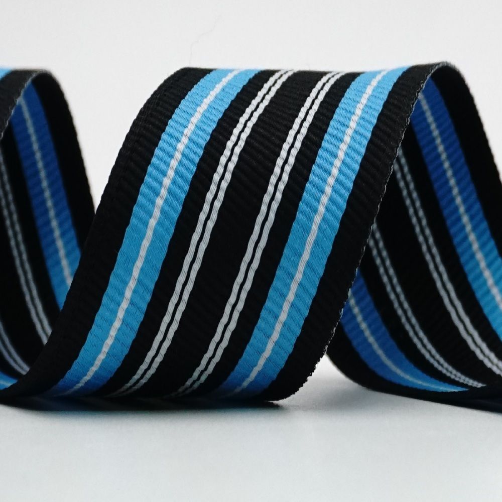 Fashion Bright & Dark Stripe Ribbon