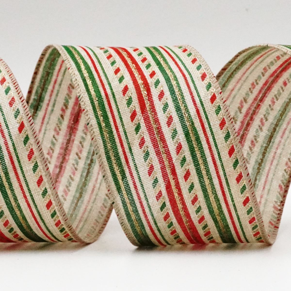 Festive Stripes Ribbon
