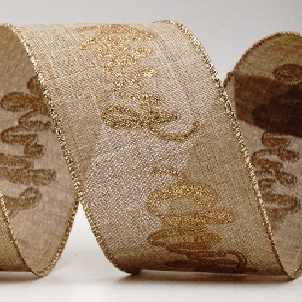 Glittery Natale Felicem Fascia