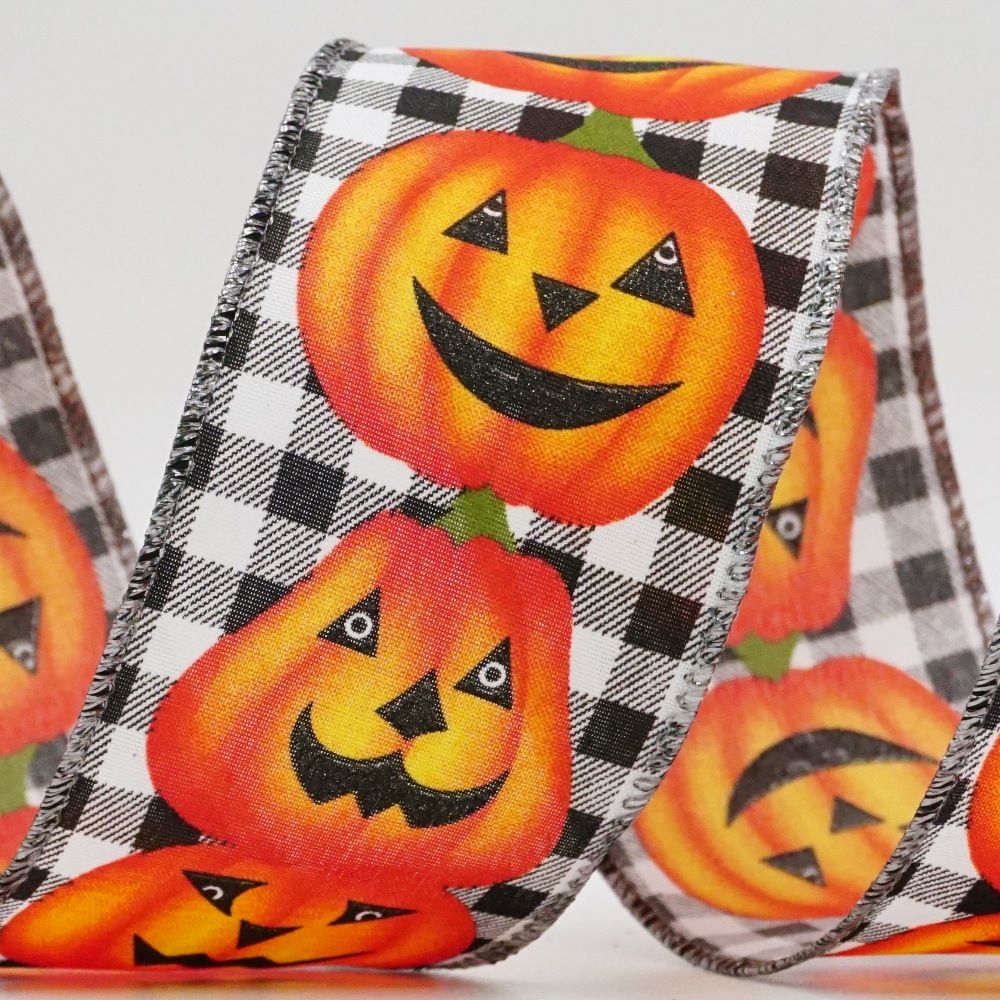 Halloween Kurpitsalyhty tarkistusnauhalla