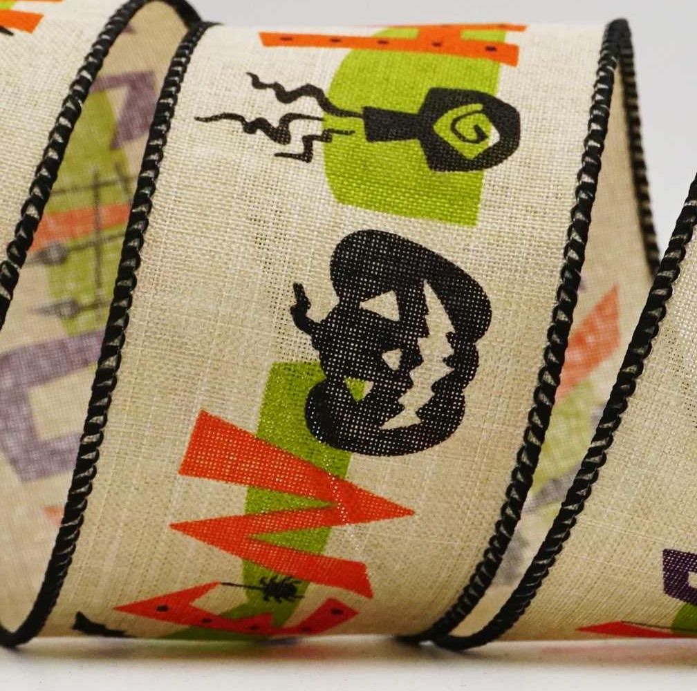 Nastro con filo di zucca di Halloween