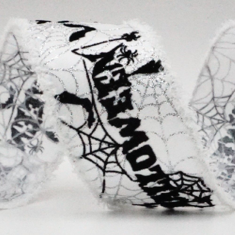 Halloween Spider Web Ribbon