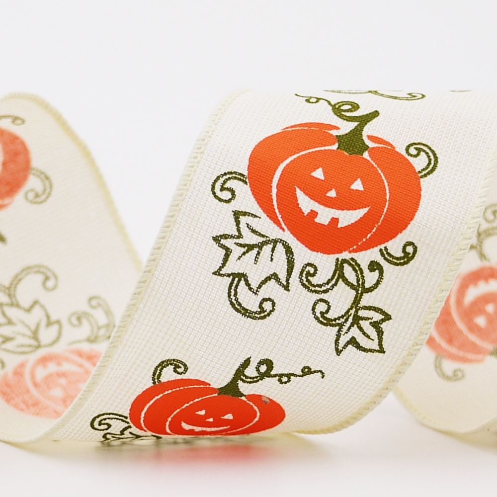 Kürbisband mit Jack O Lantern