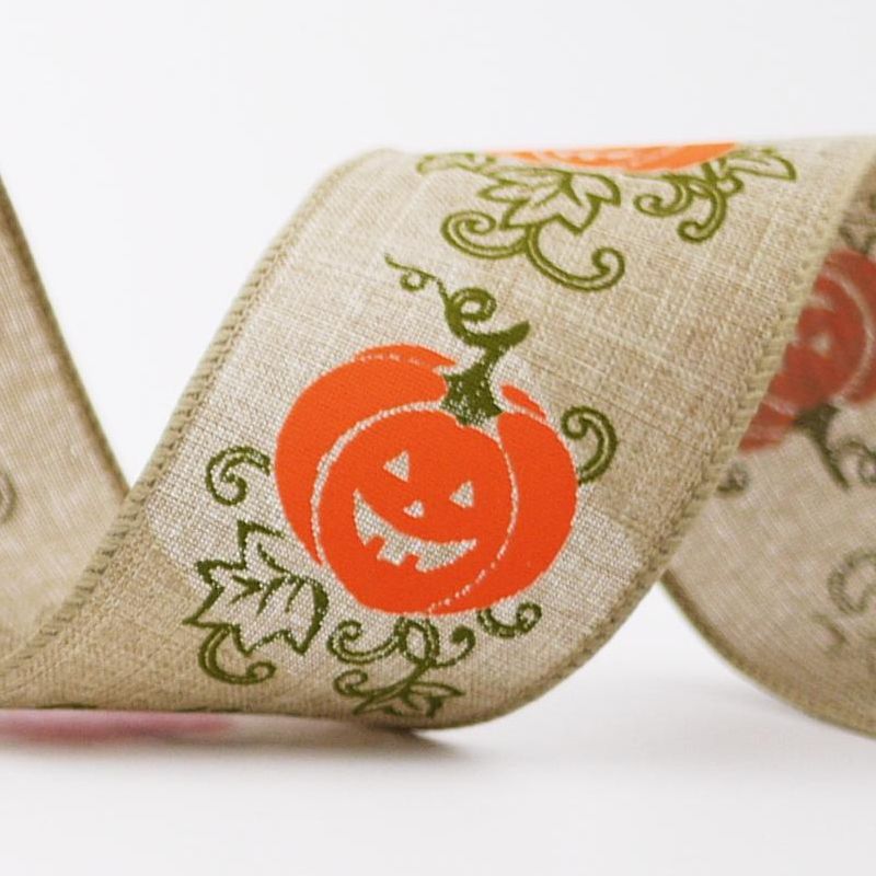 Kürbisband mit Jack O Lantern