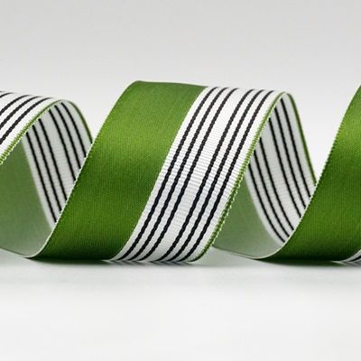 Fél fehér szatén mintás szalag_K1765