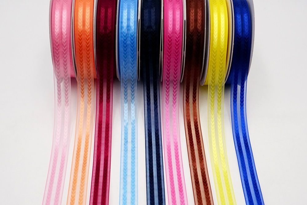 Nastro di rivestimento satinato a freccia media trasparente e opaco_K786