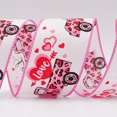 Valentine love ribbons