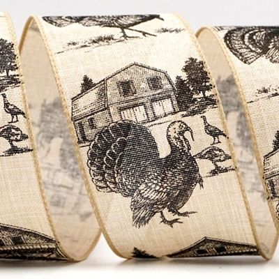 Nastro per tacchino disegnato