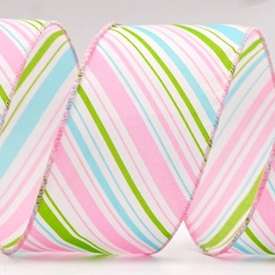 Diagonale regenboogstrepen lint_KF7668.KF7669