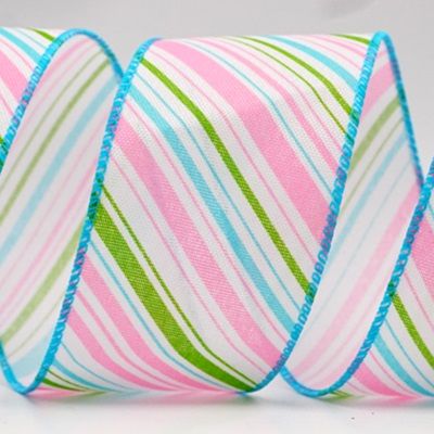 Diagonale regenboogstrepen lint_KF7668.KF7669