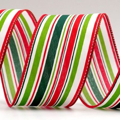 Four Colors Stripes Ribbon_KF7135.KF7136
