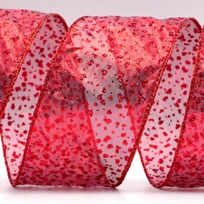 चमकदार डॉट्स पेंट्स मेटालिक रिबन_KF7250