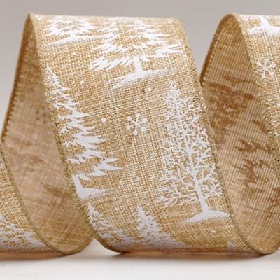 Nastro degli alberi invernali innevati_KF7377