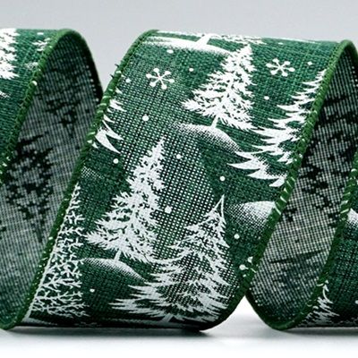 Nastro degli alberi invernali innevati_KF7377