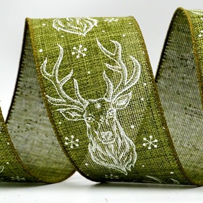 Reindeer Design Detail Ribbon_KF7395