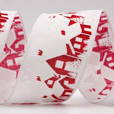 Joululumi talo nauha_KF7641.KF7642.KF7643.KF7644.KF7645.KF7646