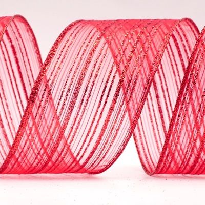 Cinta de Alambre a Rayas Brillantes_KF7981