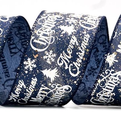 Nastro di Rame Natale Glitterato_KF8031