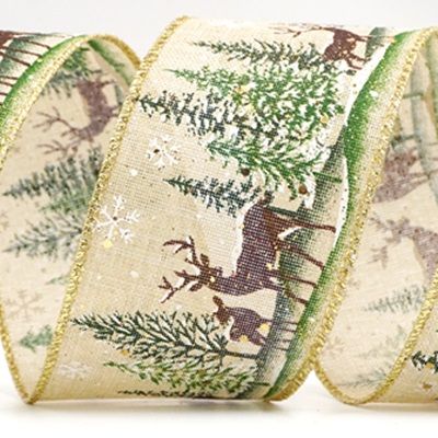 Κορδέλα έμπνευσης Χριστουγεννιάτικου Δάσους_KF8166.KF8167.KF8168.KF8169.KF817