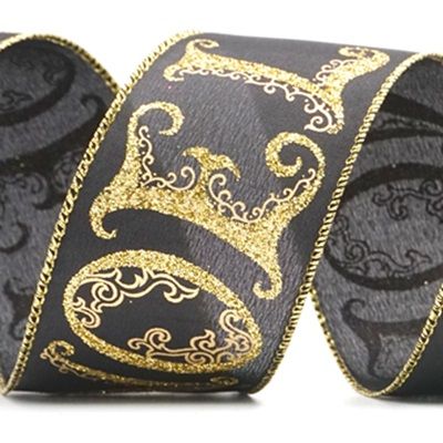 Karácsonyi Noel Mintás Drótos Szalag_KF8175.KF8176.KF8177