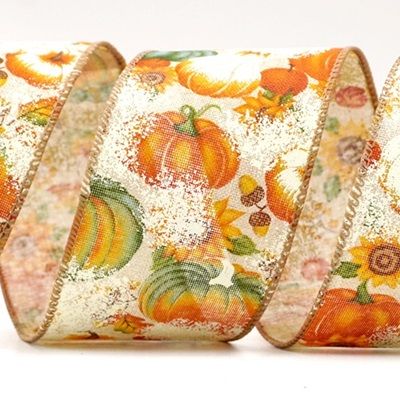 Σχέδιο Κολοκύθας Φθινοπωρινή Κορδέλα με Καλώδιο_KF8196