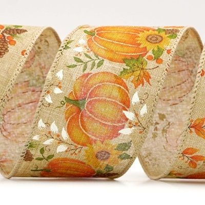 Σχέδιο Κολοκύθας Φθινοπωρινή Κορδέλα με Καλώδιο_KF8209