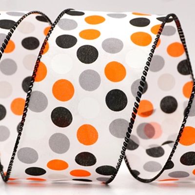 मल्टी-रंग के पोलका डॉट रिबन_KF8214.KF8215.KF8216.KF8217