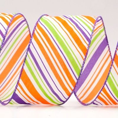 Dőlt csíkos mintás drót szalag_KF8218.KF8219.KF8222.KF8223