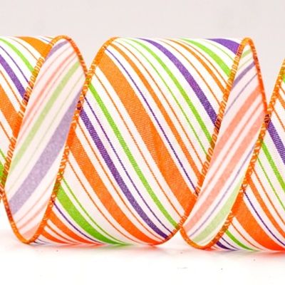 Dőlt csíkos mintás drót szalag_KF8218.KF8219.KF8222.KF8223