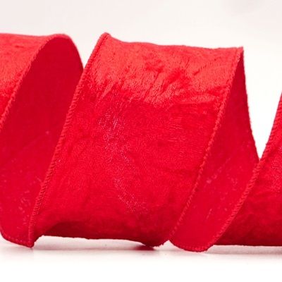 Crinkled holoserica Wired Ribbon_KF8270