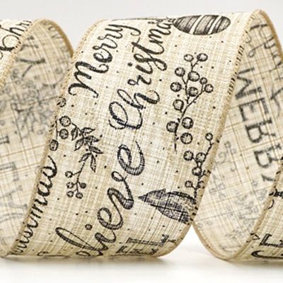 त्योहारी क्रिसमस डिजाइन रिबन_KF8286.KF8287.KF8288