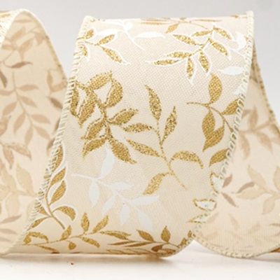 Lehtiköynnöksiä sisältävä lankanauha_KF8335.KF8336