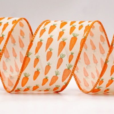 Carrot Wired Ribbon_KF8390