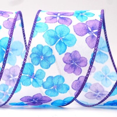 Kevät Daisy Flower Wired Ribbon_KF8399.KF8400