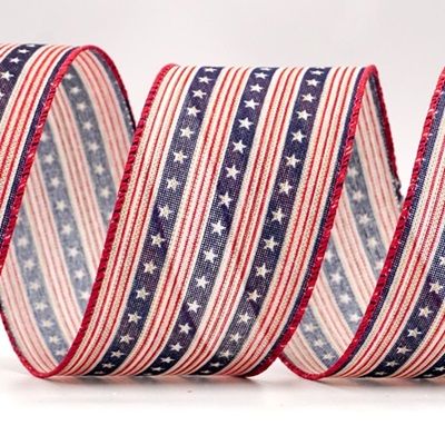 Patriotische Sterne Drahtband_KF8445