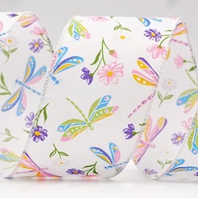 Sudenkorento &amp; kukkakuosi langallinen nauha_KF8480