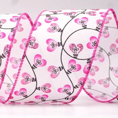 Valentinsherz Glühbirne Drahtband_KF8495.KF8496.KF8497