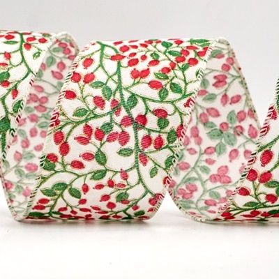 Weihnachtsbeeren Drahtband_KF8573.KF8578