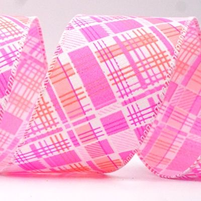 شريط سلكي مزخرف هندسي لعيد الميلاد_KF8585.KF8586.KF8587