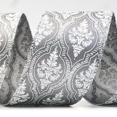 Δαμασκηνή Γκλίτερ Σατέν Κορδέλα_KF8602.KF8603