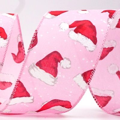 Cappelli di Babbo Natale di Natale Nastro Wired_KF8634.KF8635.KF8636