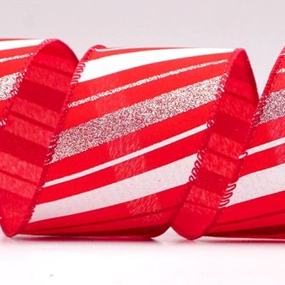 Λαμπερή Διαγώνια Ράγα Σατέν Κορδέλα_KF8757.KF8758