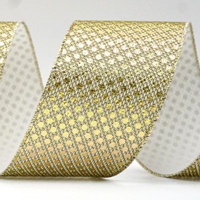 Nastro Wired Piccolo a Pois in Foil_KF8788